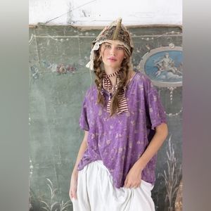NECTAR FLORAL T-AGATE MAGNOLIA PEARL-TOP 1592